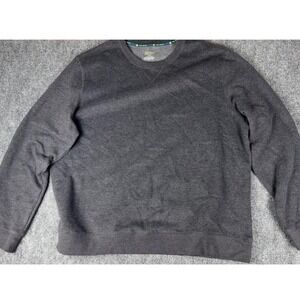 Tek Gear Ultrasoft Fleece Sweatshirt Mens XXL Charcoal Gray Crewneck Pullover